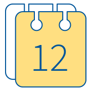 icono 12 meses