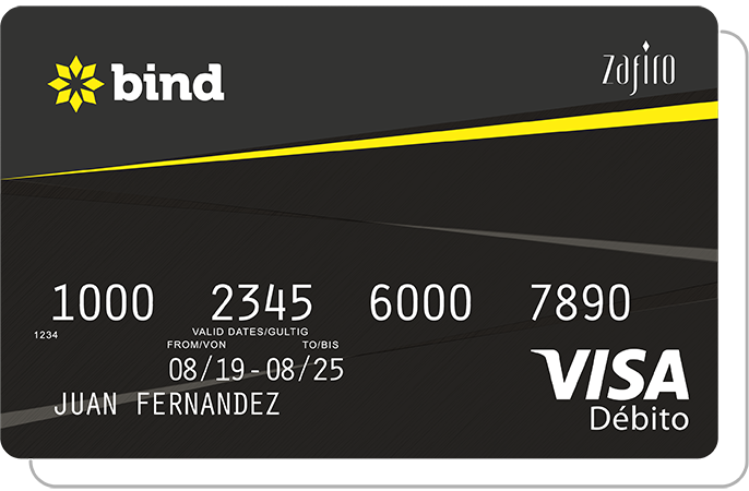 22 VISA DEBITO ZAFIRO
